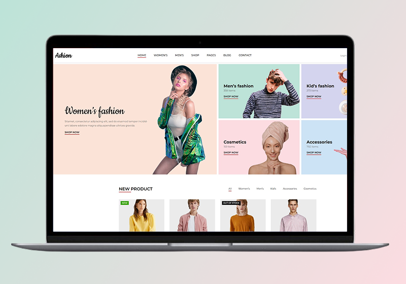 Ashion - E-Commerce &amp; Digital Retail Case Study | SGR Software Solution