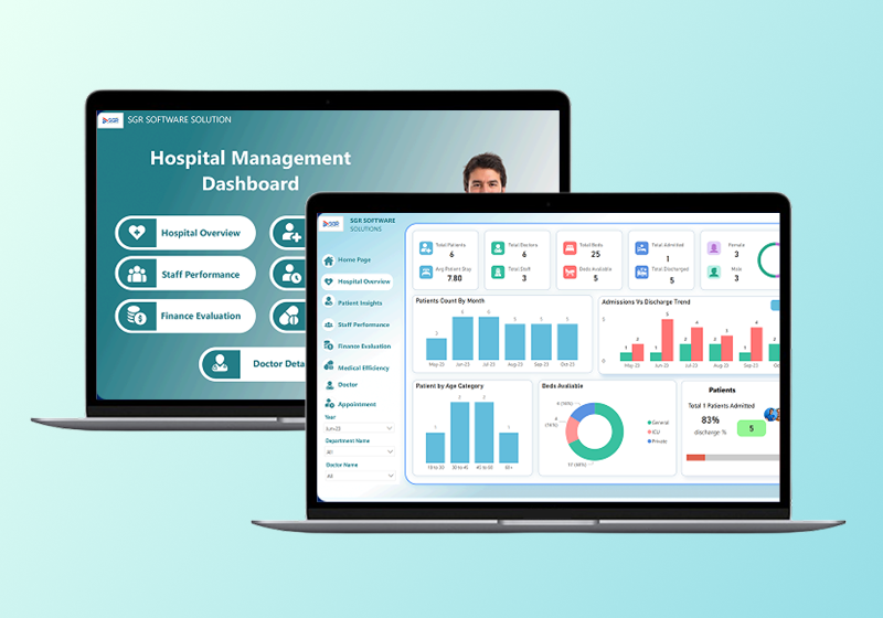 Hospital Management Dashboard​
